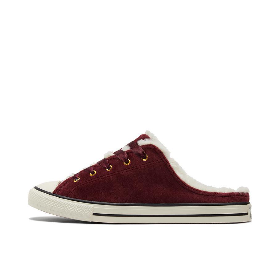 推荐商品：Converse/匡威 All Star Dainty 帆布鞋 防滑耐磨舒适轻便透气橡胶底圆头休闲时尚运动 酒红色