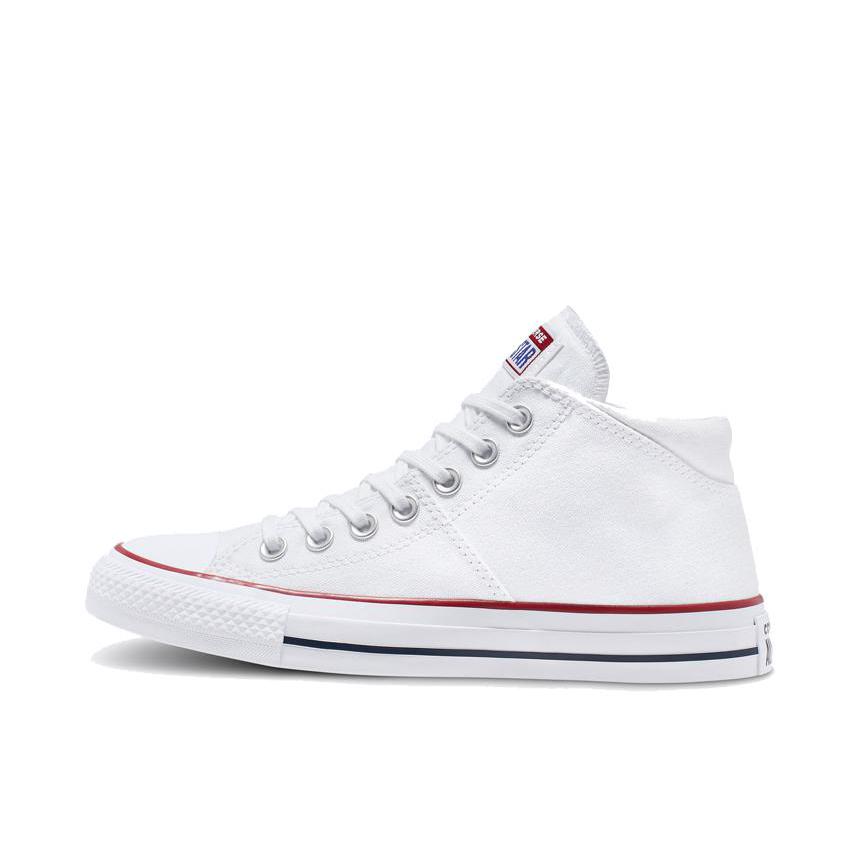 推荐商品：Converse/匡威 Chuck Taylor All Star Madison 帆布鞋 舒适百搭防滑耐磨轻便透气贴合 中帮/白色/红色/蓝色