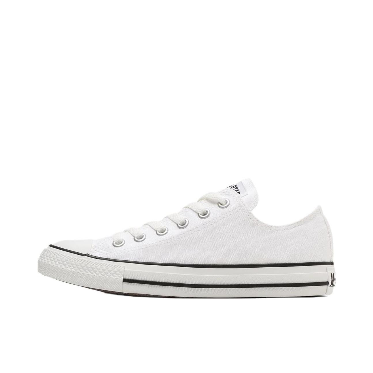 推荐商品：Converse/匡威 ALL STAR SLIP FE GD OX 帆布鞋 低帮圆头橡胶一脚蹬 奶白色/黑色
