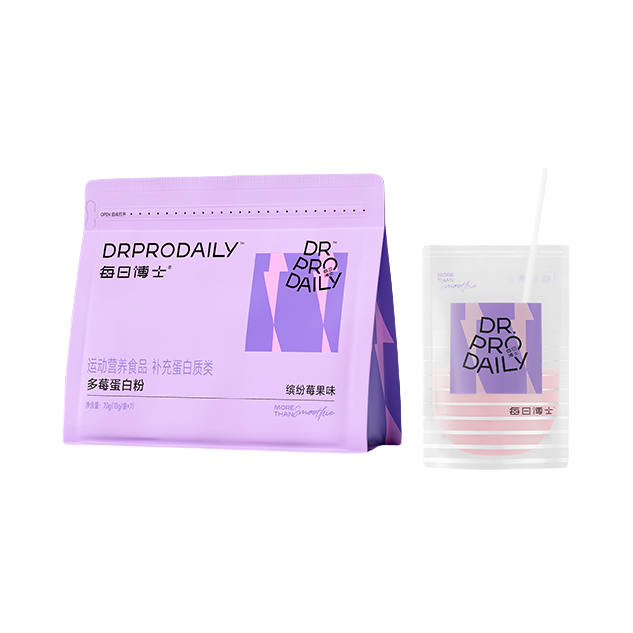 推荐商品：每日博士 多莓蛋白粉 袋装