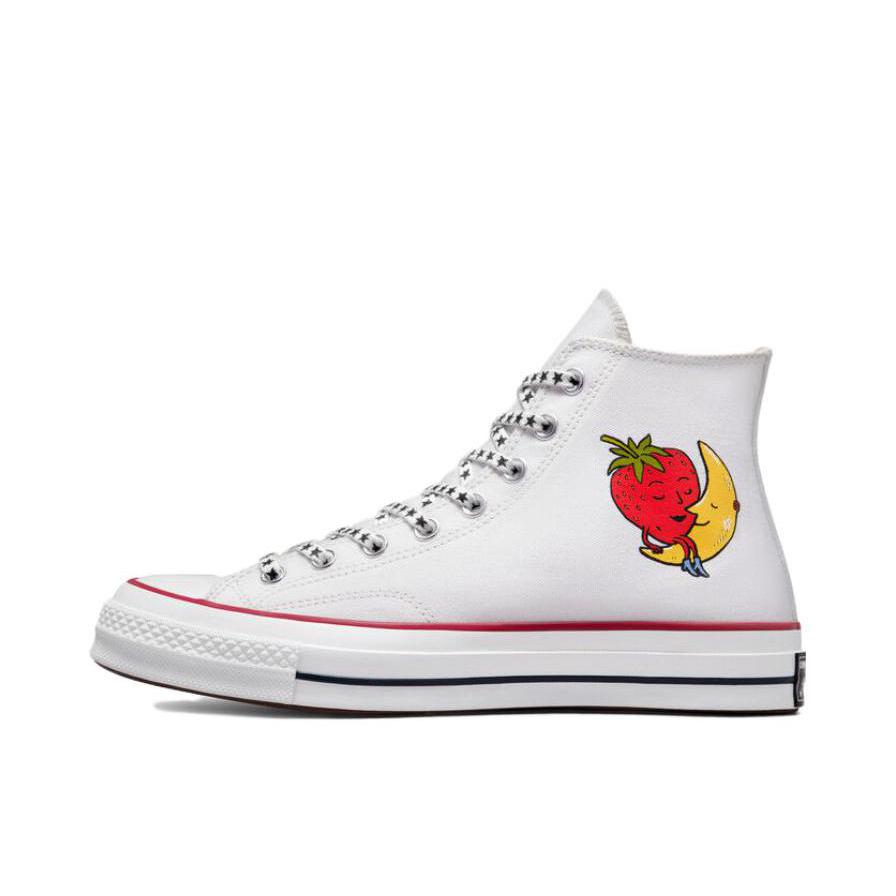 推荐商品：Converse/匡威 1970s 帆布鞋 圆头防滑经典复古轻便时尚拼接百搭 Sky High Farm Workwear联名/白色/红色/黄色