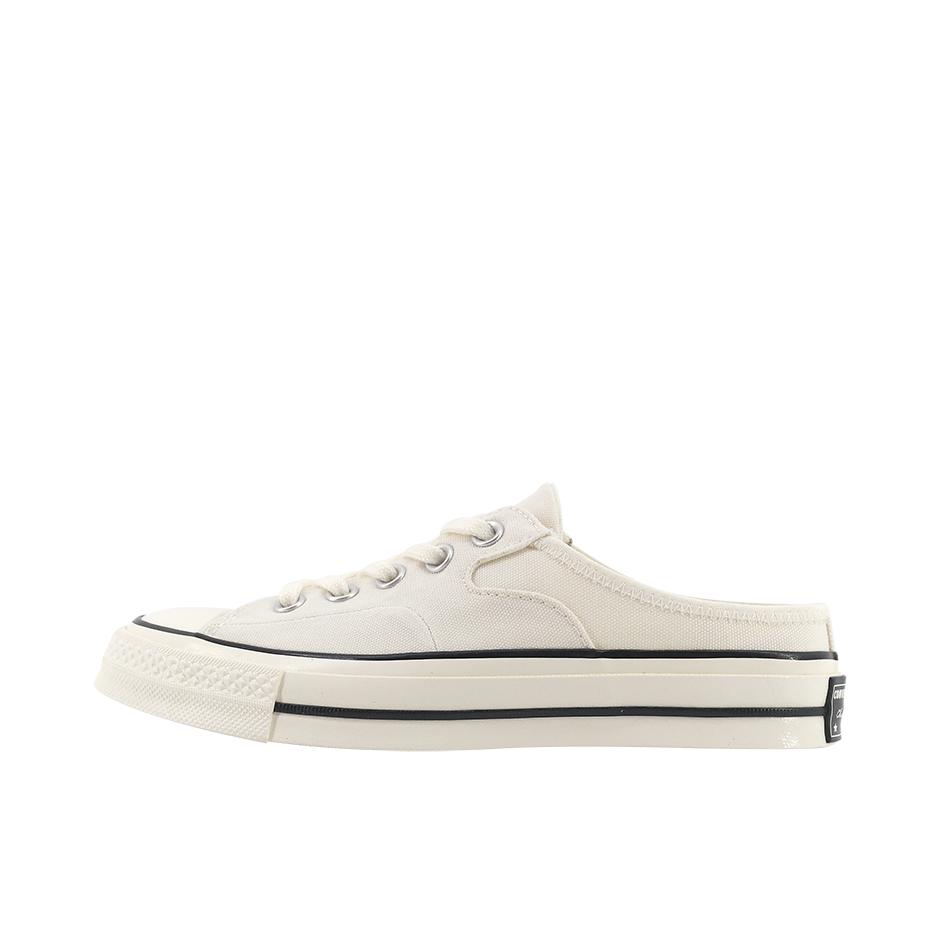 推荐商品：Converse/匡威 1970s 帆布鞋 圆头防滑经典复古轻便时尚拼接百搭 低帮/纯黑色/米白色