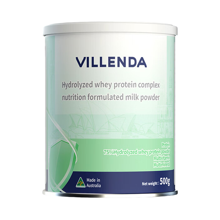 推荐商品：VILLENDA/维乐因达 水解乳清蛋白复合营养调制乳粉 罐装