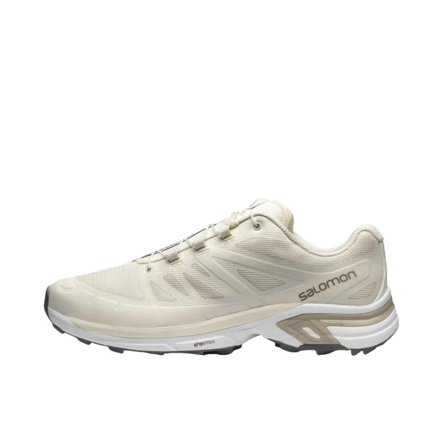 推荐商品：Salomon/萨洛蒙 XT-Wings 2 防滑耐磨 支撑 透气 织物 运动 包裹性 户外休闲鞋 米色/白色