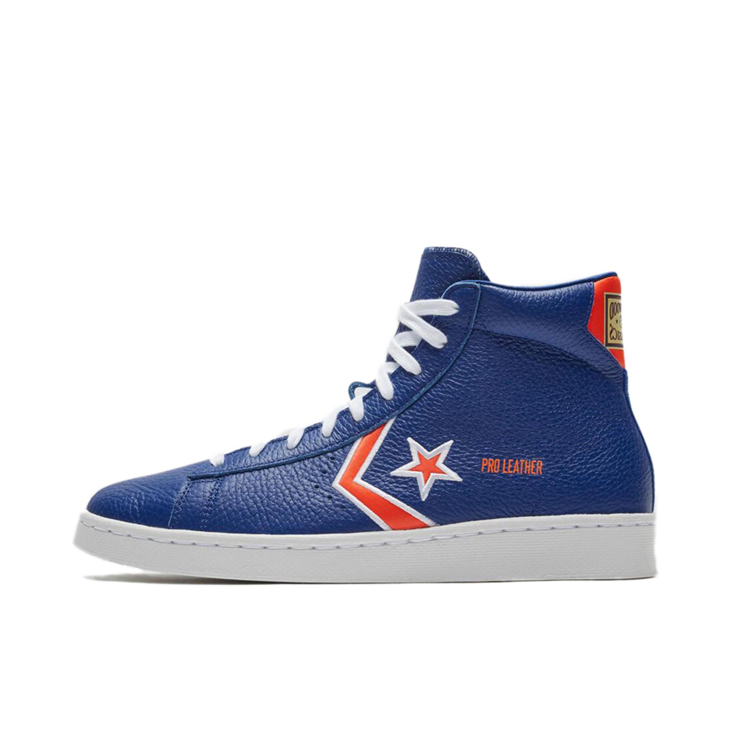 推荐商品：Converse/匡威 Pro Leather 复古 经典 防滑耐磨 运动 减震 板鞋 Knicks Breaking Down Barriers联名