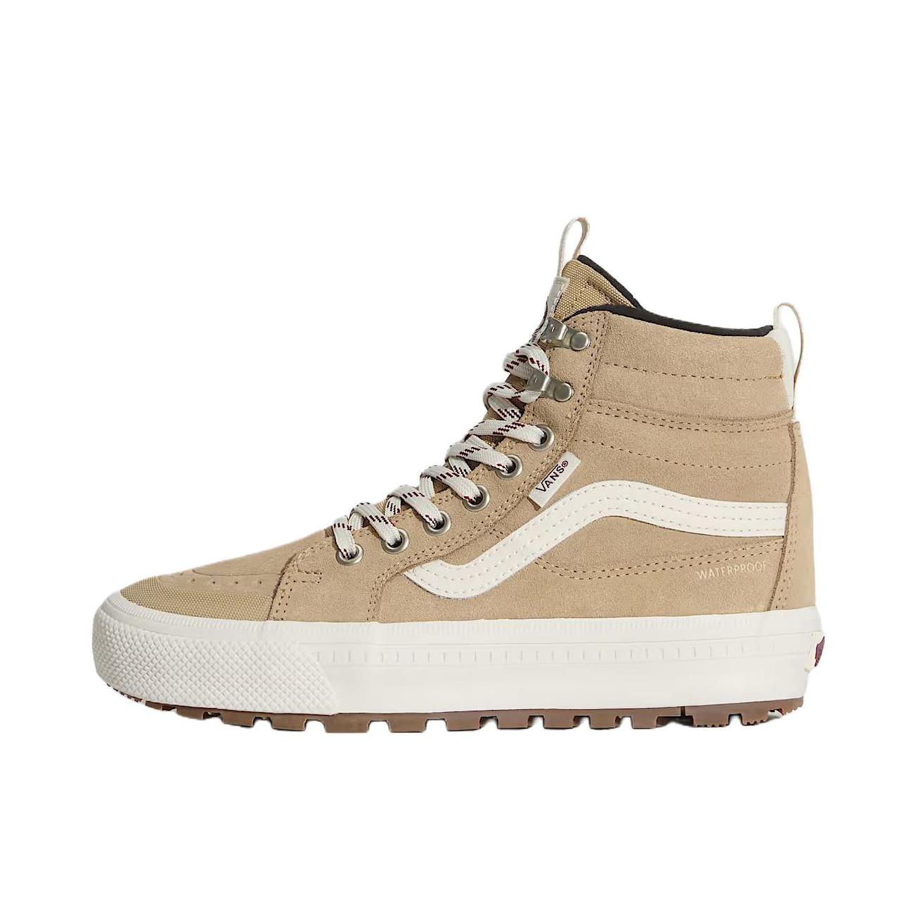 推荐商品：Vans/范斯 MTE Sk8-Hi 板鞋 防滑耐磨高帮舒适百搭平跟户外支撑贴合包裹性 浅棕色