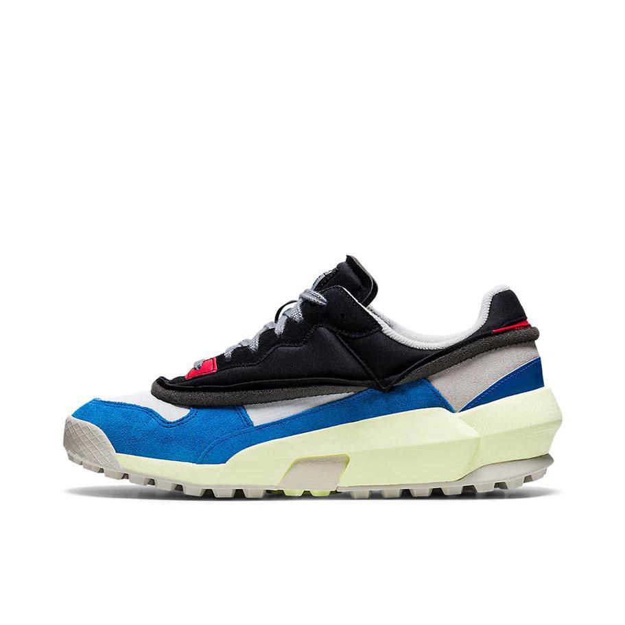 推荐商品：Onitsuka Tiger Admix Runner 舒适轻便 减震 合成纤维 包裹性 运动休闲鞋 黑色/蓝色