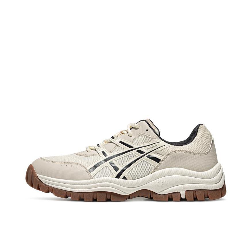 推荐商品：Asics/亚瑟士 GEL-CSL02 运动百搭 舒适减震 透气耐磨 织物 合成革 户外鞋 白色/灰色/米色