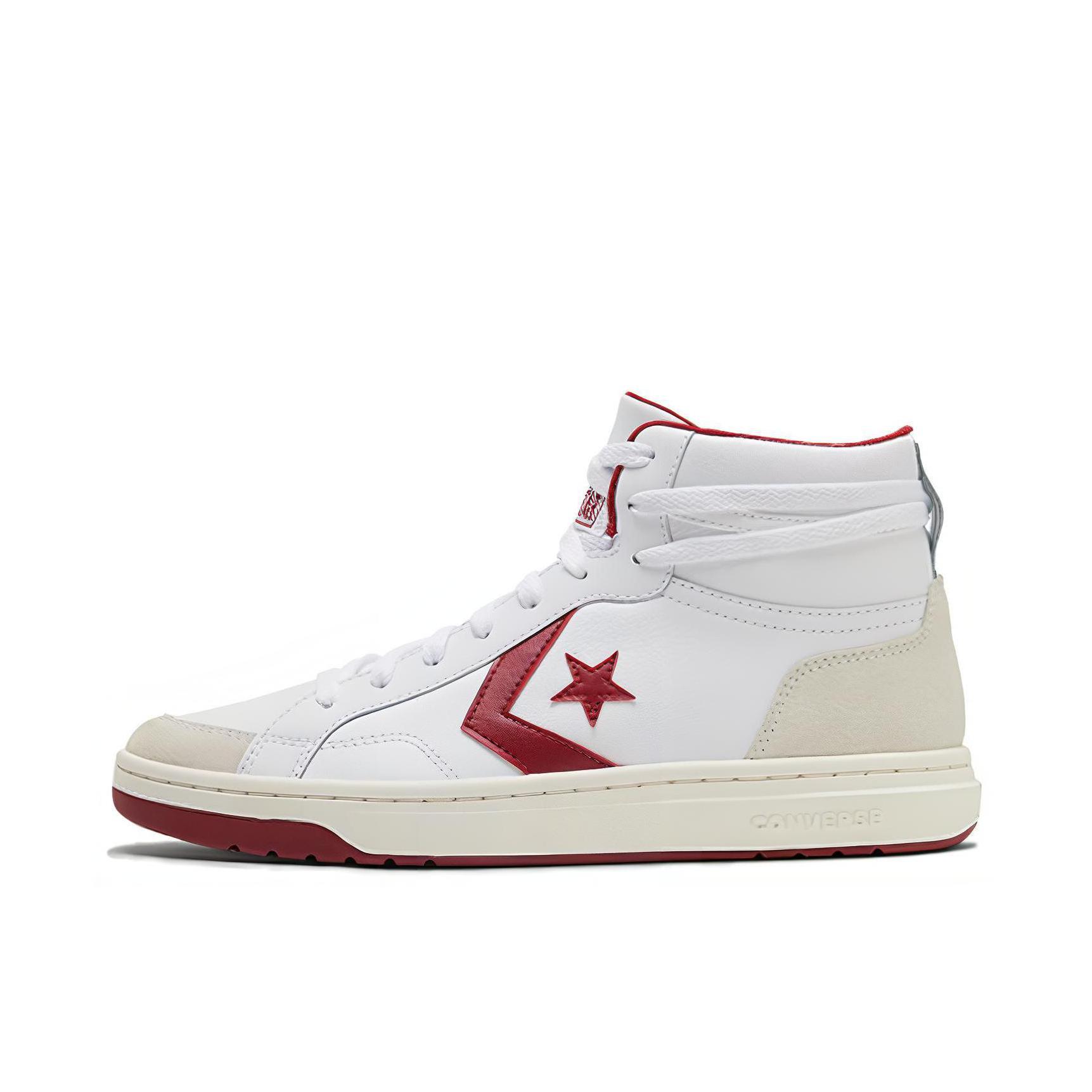 推荐商品：Converse/匡威 Pro Blaze 魔术贴 防滑 耐磨 复古 运动 休闲鞋 米白/暗红
