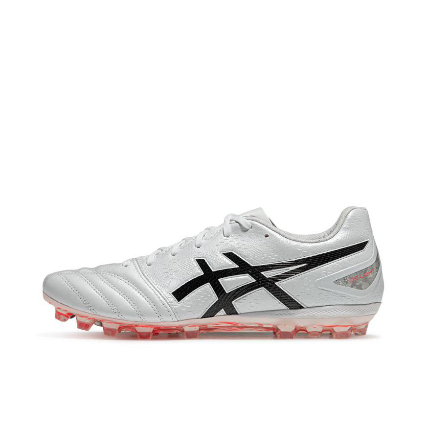推荐商品：Asics/亚瑟士 DS LIGHT PRO AG 袋鼠皮 耐磨 人造草坪 缓震轻量 抗冲击 包裹性 短钉 胶质 圆头 足球鞋 白色