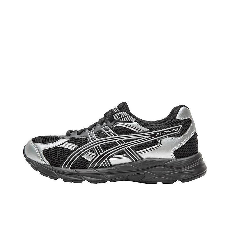 推荐商品：Asics/亚瑟士 Gel-Contana 缓震回弹 灵敏 舒适透气 防滑耐磨 轻便 百搭 支撑 合成革 跑鞋 大童/黑色