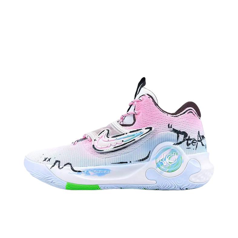 推荐商品：定制款 Nike KD Trey 5 X 篮球鞋 网布减震耐磨透气美式爱跃手绘恶魔邀请函包裹性防滑 梦幻星海