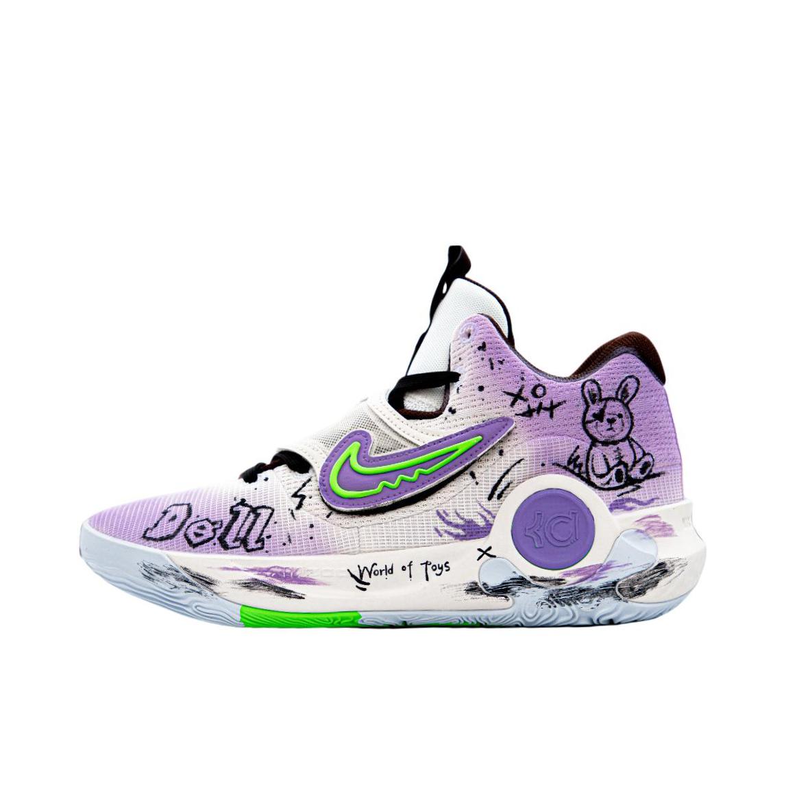 推荐商品：【定制球鞋】Nike KD Trey 5 IX 减震缓冲 抓地 包裹性 稳定性强 防水 气垫 回弹 织物 合成革 篮球鞋 玩具世界