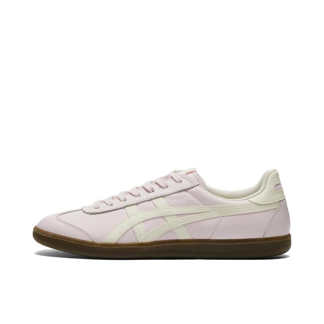 推荐商品：Onitsuka Tiger Tokuten 德训鞋 板鞋 防滑耐磨舒适减震织物复古百搭一脚蹬 粉色/棕色