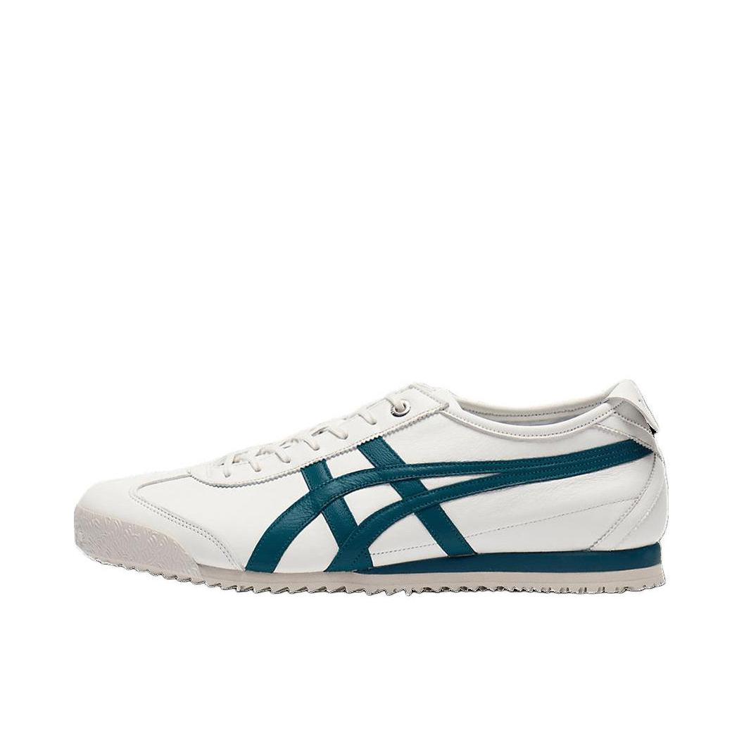 推荐商品：Onitsuka Tiger Mexico 66 德训鞋 运动休闲鞋 复古轻便透气舒适百搭防滑 白色/绿色/灰色