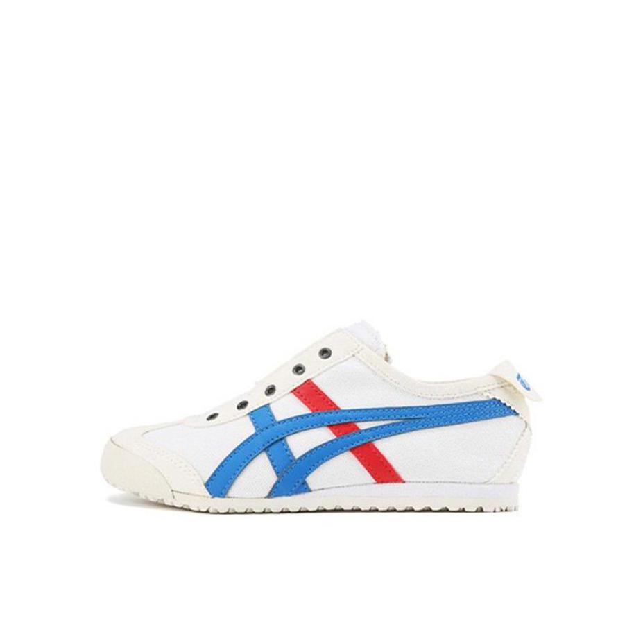 推荐商品：Onitsuka Tiger Mexico 66 轻便 德训鞋 透气 运动鞋儿童 小童/经典白蓝
