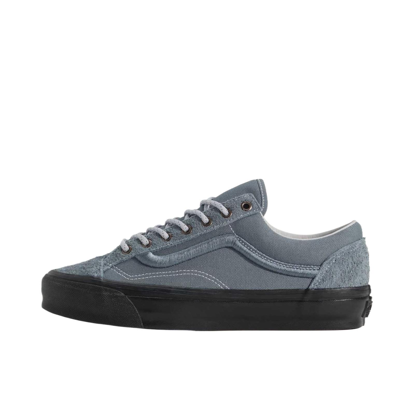 推荐商品：Vans/范斯 Old Skool 36 板鞋 简约复古时尚百搭防滑耐磨舒适减震轻便透气拼接贴合支撑 灰色/蓝色/黑色