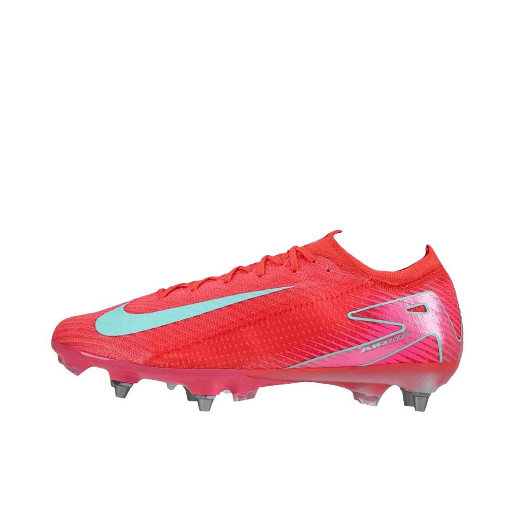 推荐商品：Nike Mercurial Vapor 16 Elite FG 超顶级 胶质长钉 硬天然草场 织物耐用防滑耐磨 足球鞋 正红色