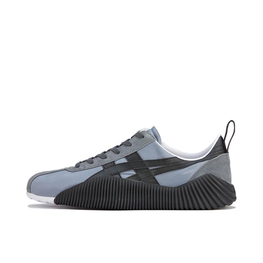 推荐商品：Onitsuka Tiger Acromount 耐磨 舒适透气 人造革皮革 休闲鞋 灰色