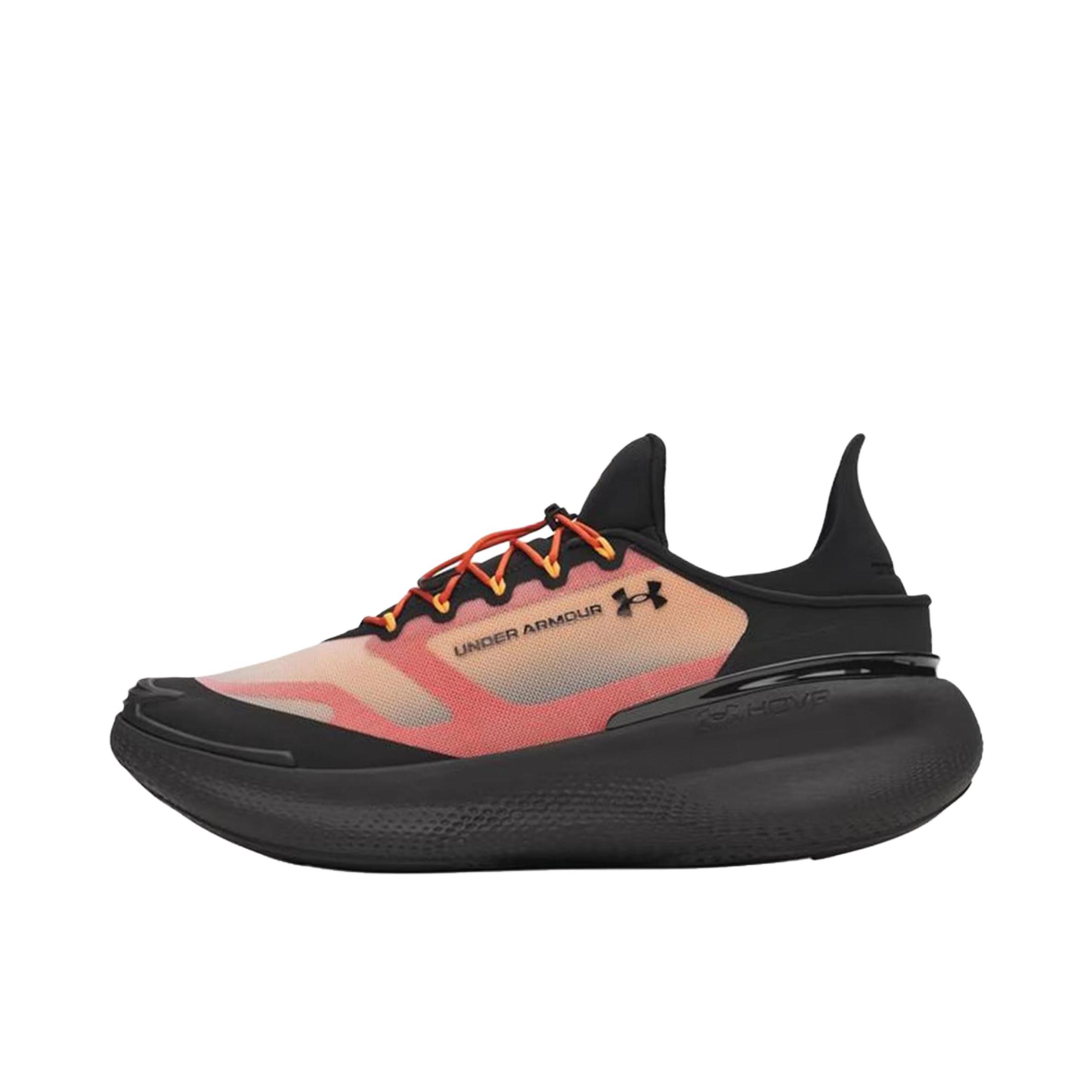 推荐商品：Under Armour/安德玛 Nova 运动休闲鞋 缓震低帮网布防踢拼接回弹 橙色/黑色 