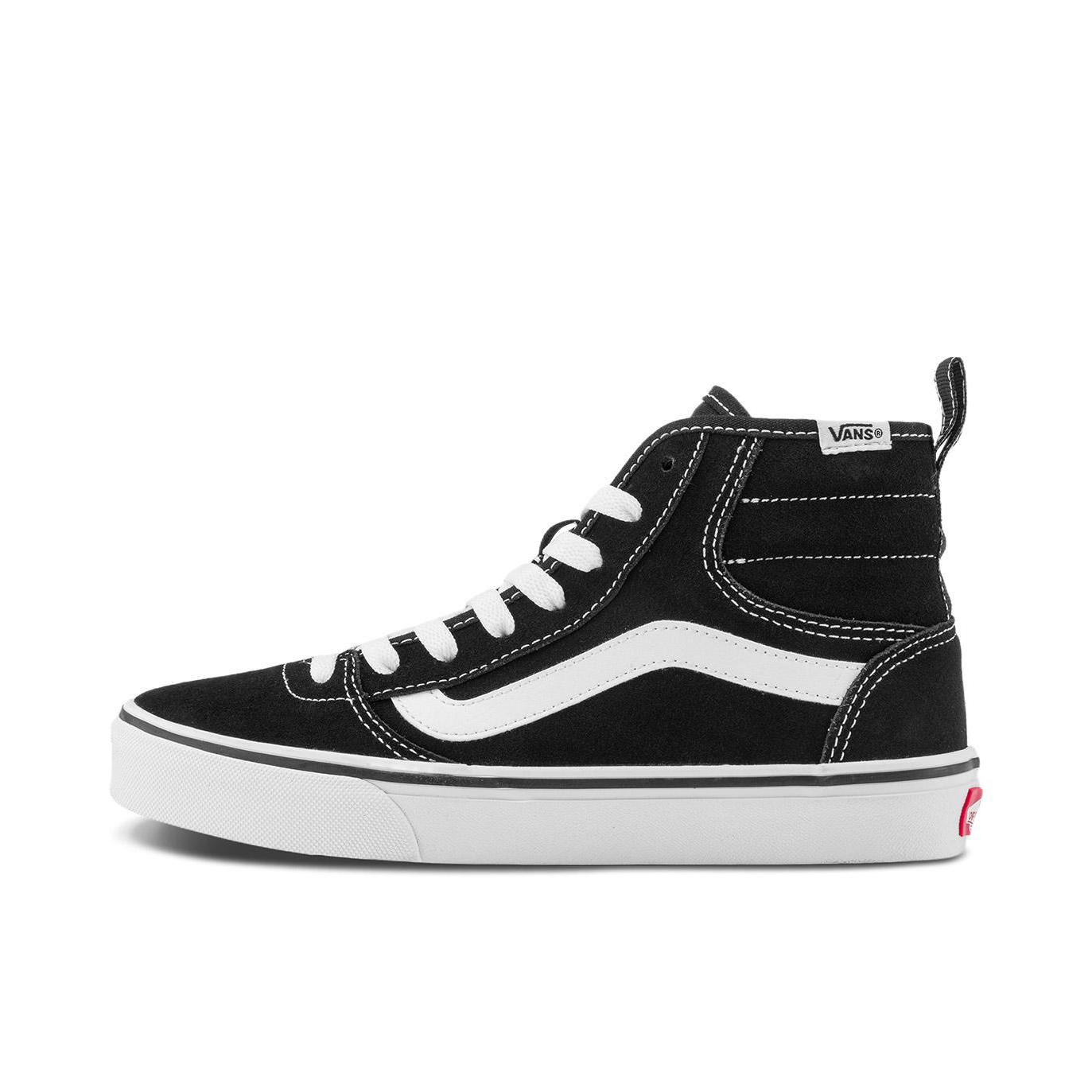 推荐商品：Vans/范斯 Ashwood 板鞋 复古街头高街薄底 女款/黑色
