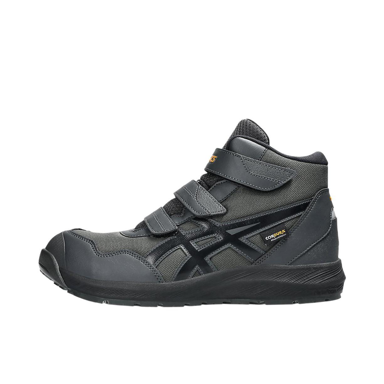 推荐商品：Asics/亚瑟士 Winjob Cp216 中帮 平跟 圆头 魔术贴 运动休闲鞋 石墨灰