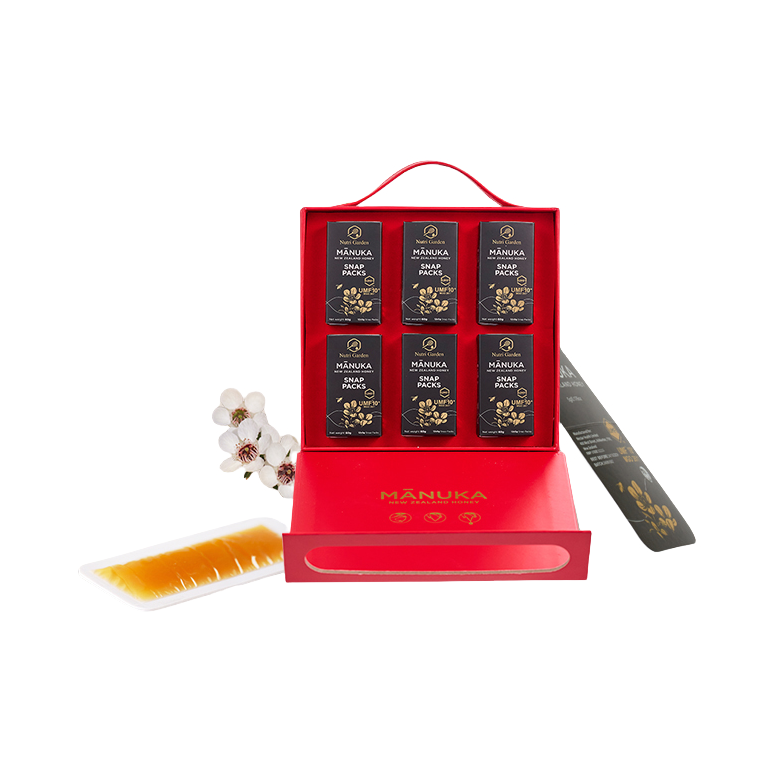 推荐商品：Nutri Garden/纽兹兰 麦卢卡UMF10+咔嚓蜜 礼盒装