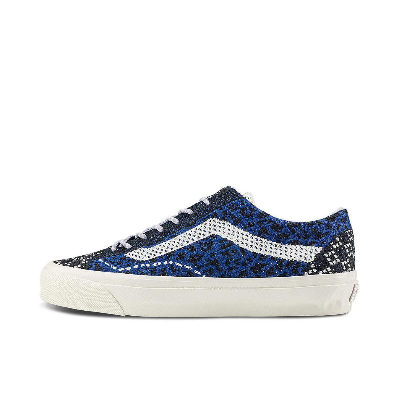 推荐商品：Vans/范斯 Premium Old Skool 板鞋 复古百搭时尚潮流防滑耐磨舒适低帮贴合 蓝色/白色