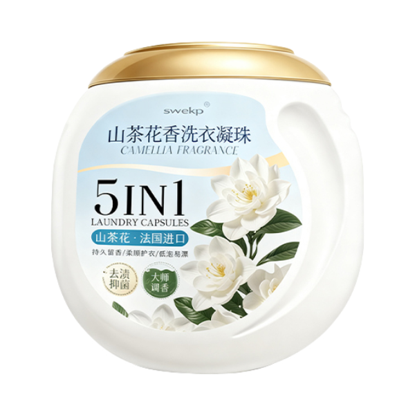 推荐商品：swekp 除菌除螨 山茶花香 洗衣凝珠 盒装