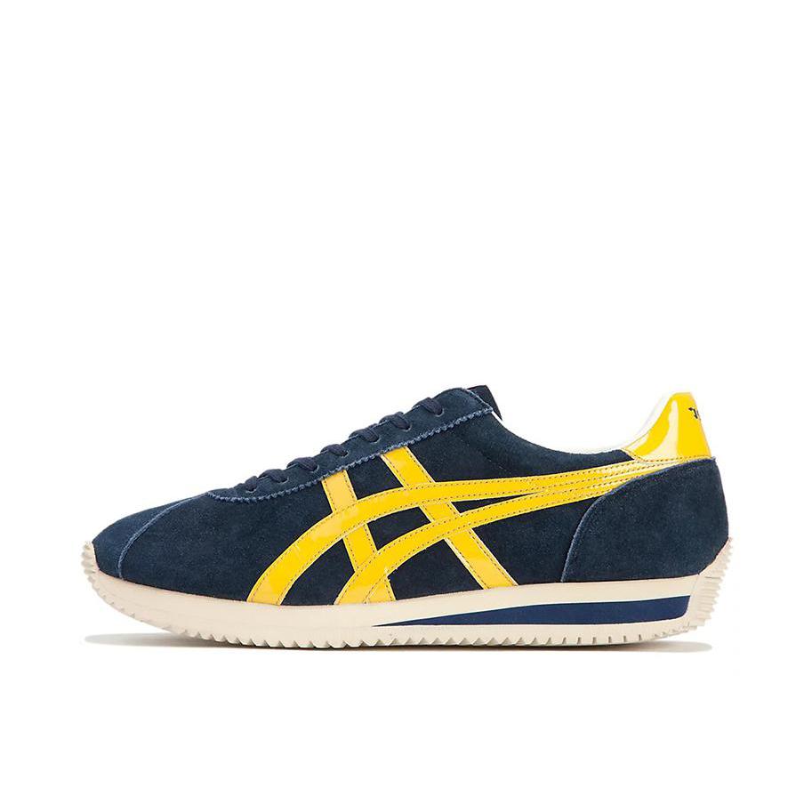 推荐商品：Onitsuka Tiger Moal 77 舒适轻便 防滑耐磨 复古百搭 潮流 休闲鞋 藏蓝色/黄色
