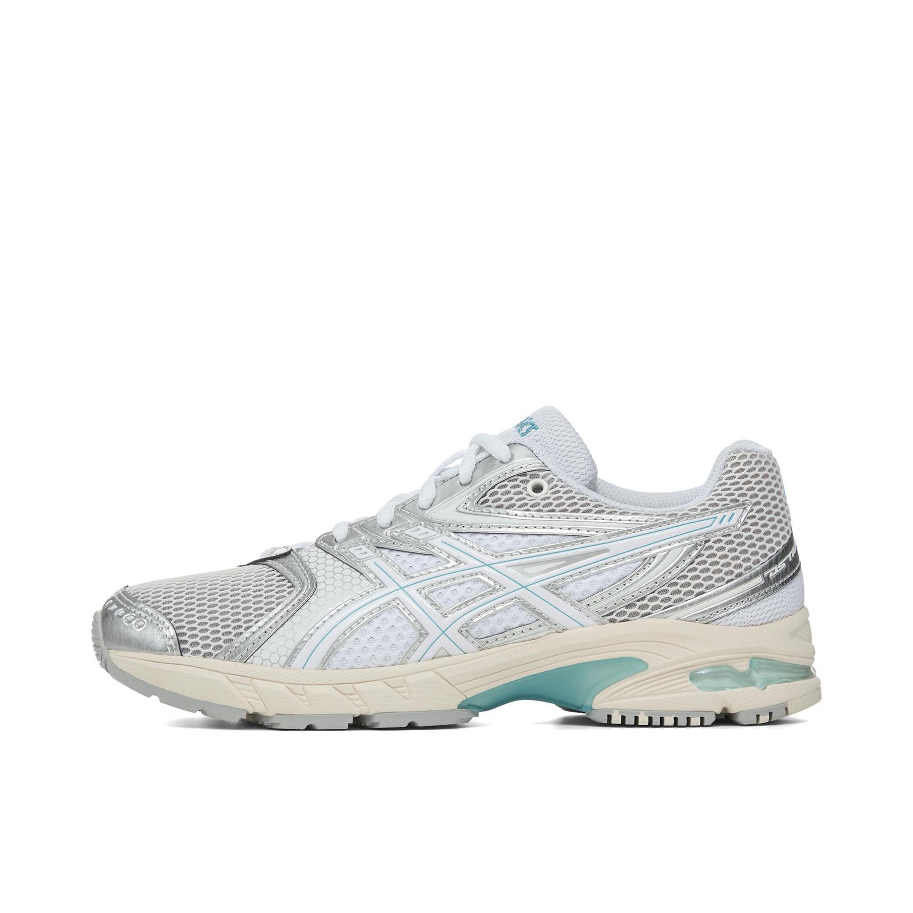 推荐商品：Asics/亚瑟士 GEL-DS Trainer 14 跑鞋 复古防滑耐磨缓震透气舒适低帮时尚支撑贴合圆头 白色/银色