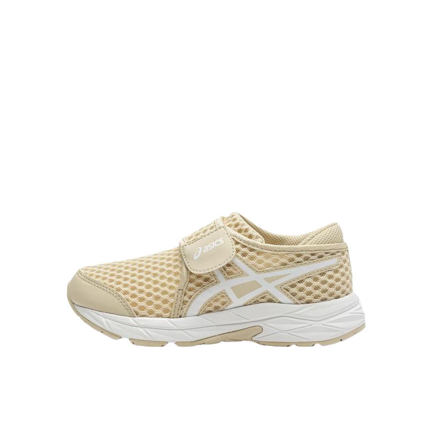 推荐商品：ASICS Contend cool run 防滑耐磨 透气 运动休闲鞋 小童/米色 