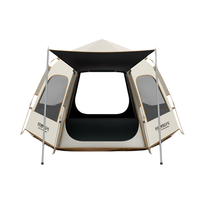 推荐商品：荒野拾光 折叠 野营 加厚 防晒 防雨 帐篷 7622