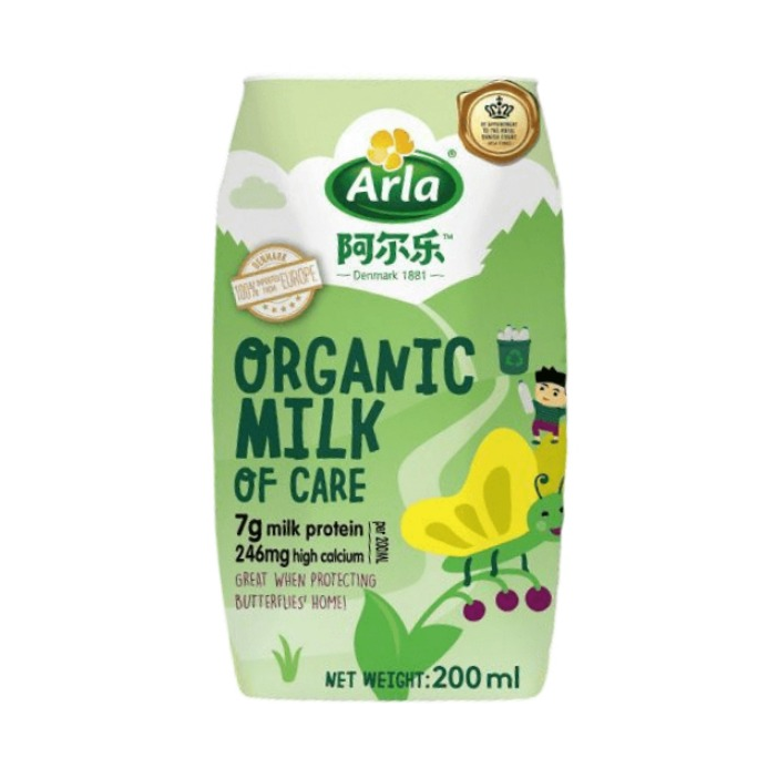 推荐商品：Arla/阿尔乐 全脂儿童有机奶