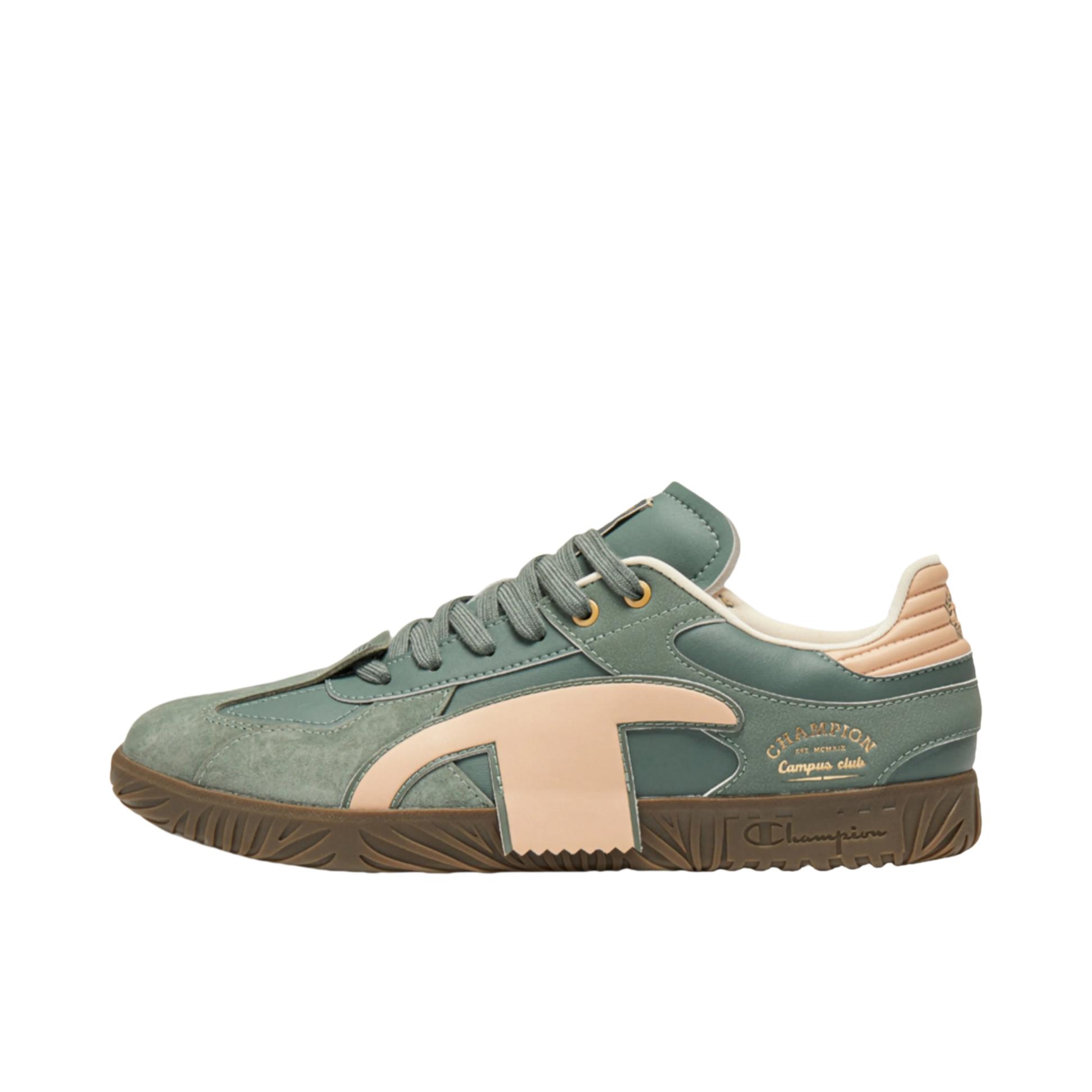 推荐商品：Champion/冠军 Champ T-trainer Flag 板鞋 T头舒适百搭薄底运动复古 U6AFCTM68 绿色