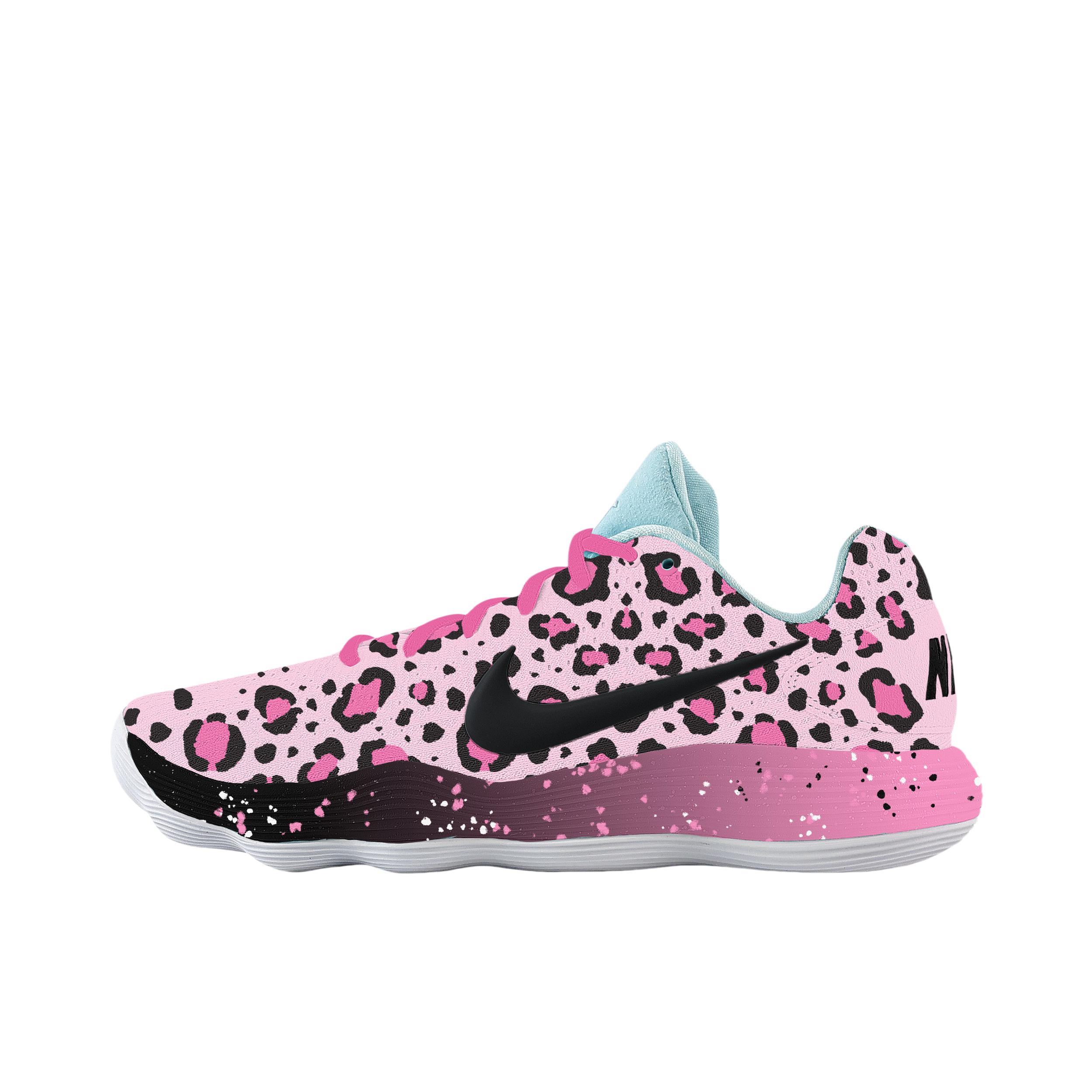 推荐商品：【定制球鞋】Nike Hyperdunk 2017 篮球鞋 减震透气舒适支撑防滑耐磨简约潮流百搭 雨林豹纹