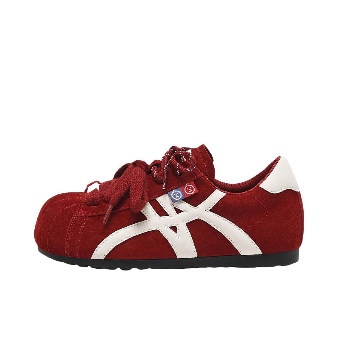 推荐商品：热风 运动休闲鞋 复古舒适百搭时尚 H42W5Y320 女款/红色