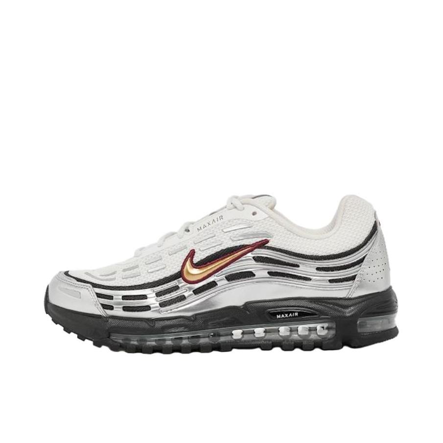 推荐商品：Nike AIR MAX TL 2.5 跑鞋 减震圆头百搭合成革回弹舒适耐磨 白色/银色
