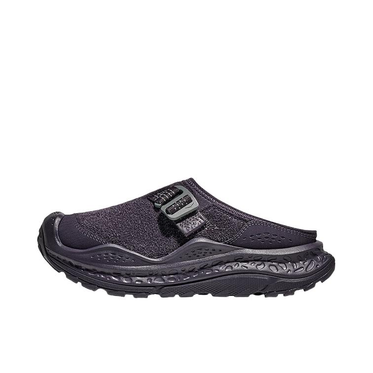 推荐商品：HOKA ONE ONE ORA PRIMO EXT 运动休闲鞋 复古系带回弹防滑 蓝色/黑色