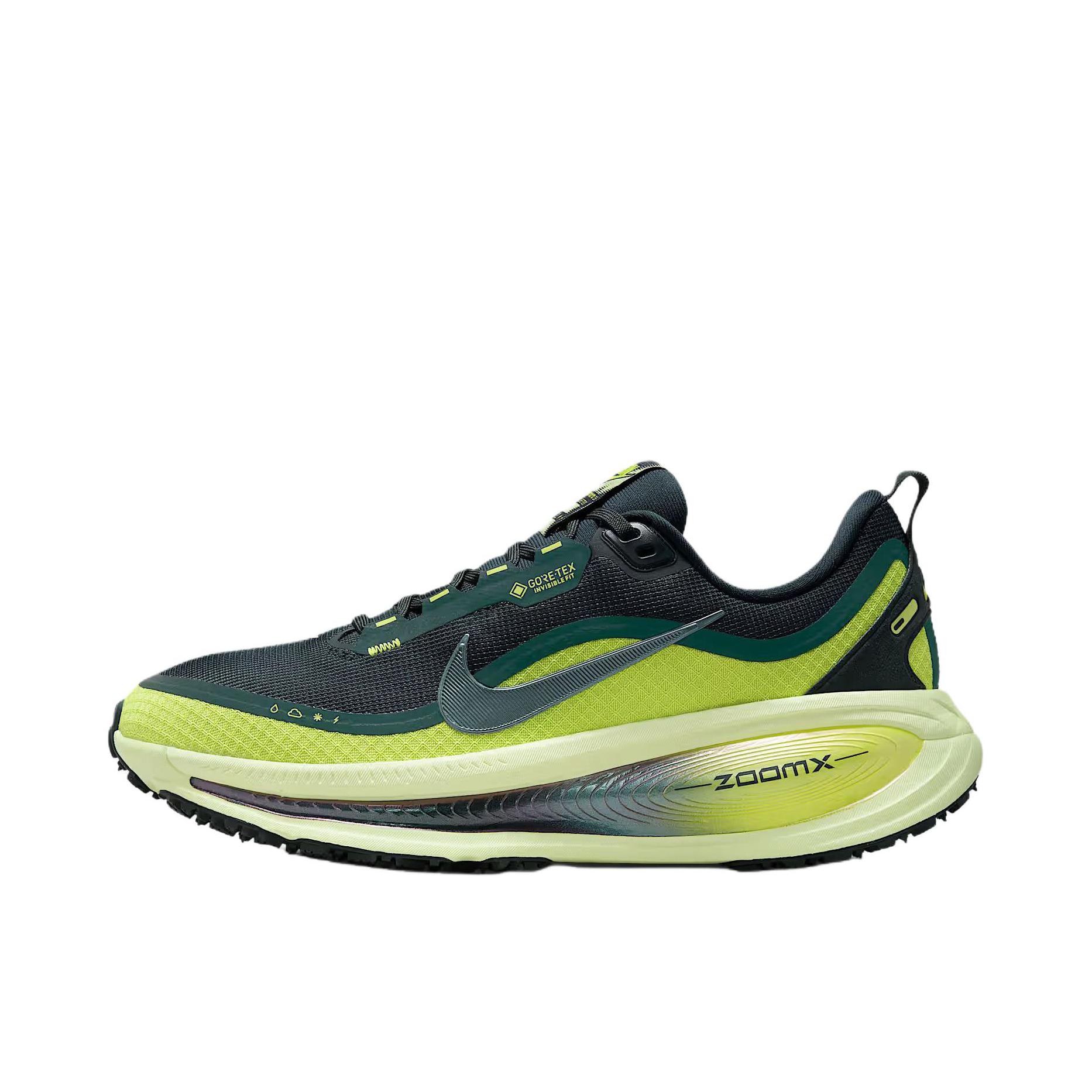 推荐商品：Nike Vomero 18 跑鞋 减震防滑低帮厚底训练轻便短跑贴合防水 女款/海藻绿