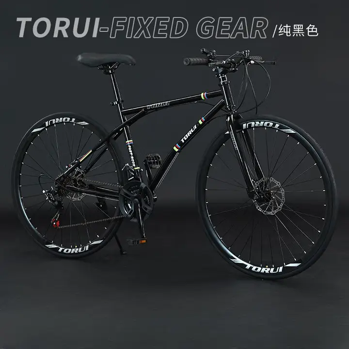 推荐商品：TORUI 高碳钢 多速别 减震 越野 竞赛 死飞 公路车