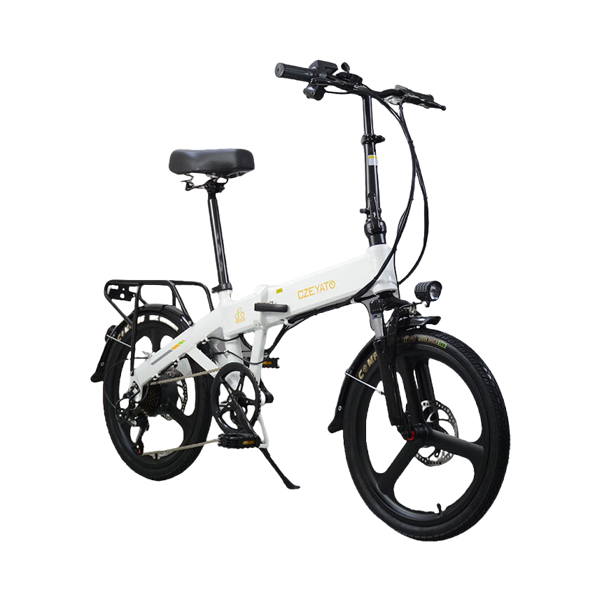 推荐商品：捷雅途 智能 镁合金 可折叠 防爆 减震 电助力自行车