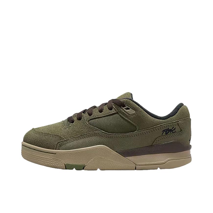 推荐商品：Nike Air Flight 89 篮球鞋 舒适缓震防滑耐磨潮流简约百搭复古轻便 大童/绿色