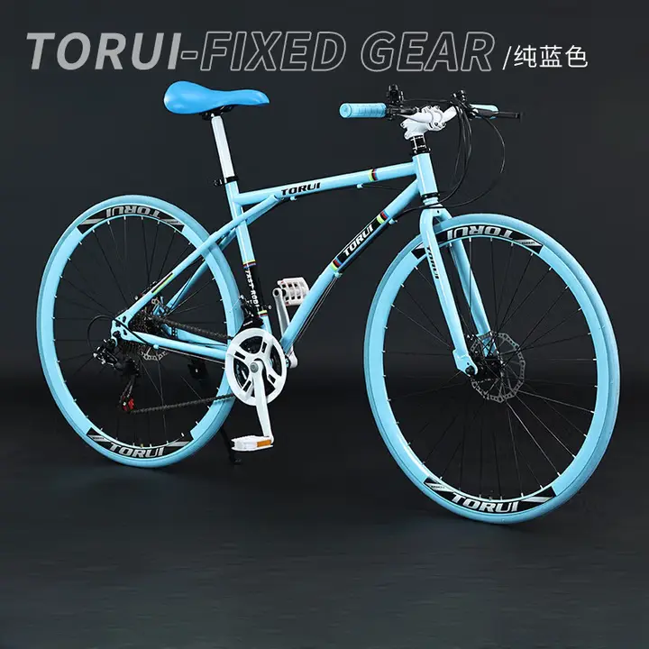 推荐商品：TORUI 高碳钢 多速别 减震 越野 竞赛 死飞 公路车