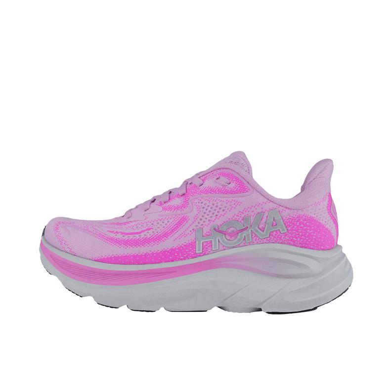 推荐商品：HOKA ONE ONE  CLIFTON 10  轻量 缓震 防滑 入门 训练 克利夫顿 10 跑鞋 女款/紫色