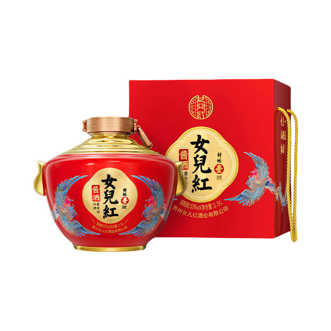 推荐商品：女儿红 封坛壹号 2.5L 53度 白酒 盒装