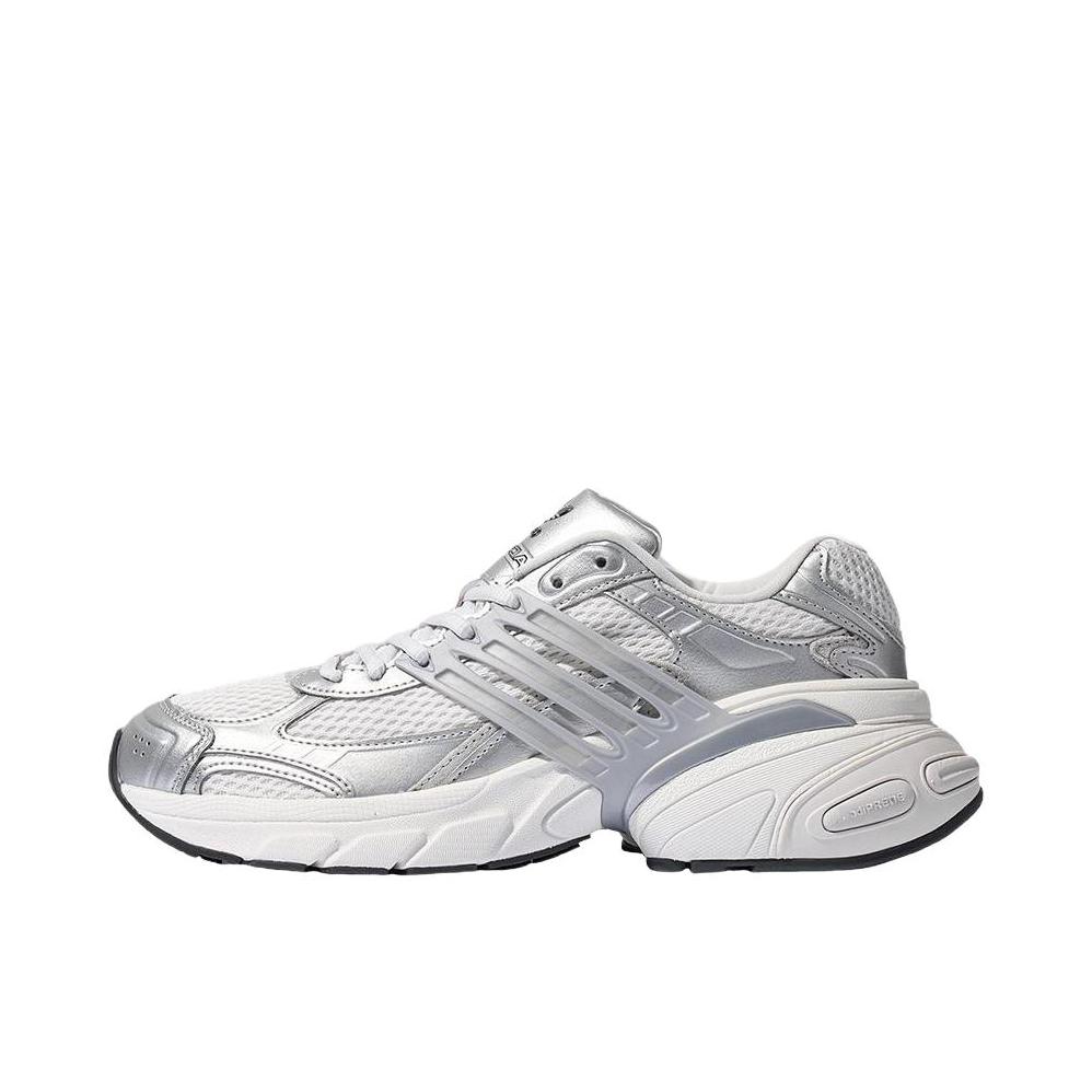推荐商品：adidas Originals Adistar XLG 防滑耐磨 网面透气 轻便 增高 舒适百搭 复古 运动休闲鞋 晶白色/金属银/暗银金属