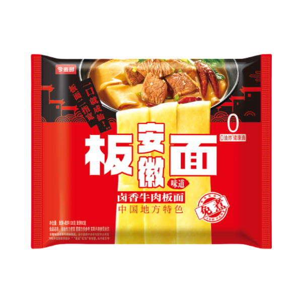 推荐商品：今麦郎 安徽板面 方便面 袋装 夜宵非油炸免煮充饥
