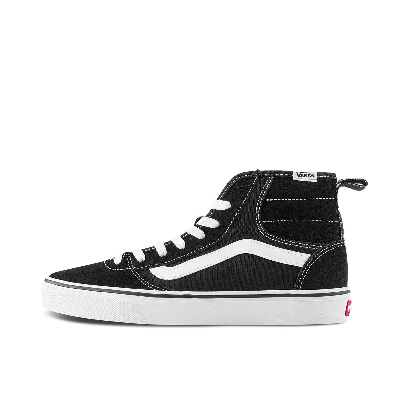 推荐商品：Vans/范斯 Ashwood 板鞋 复古街头高街薄底 男款/黑色