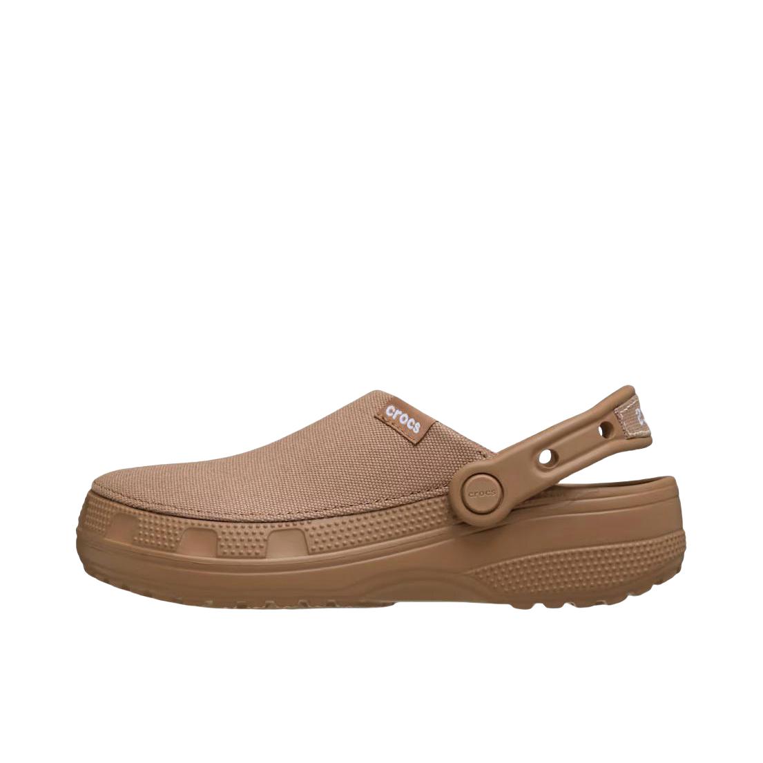 推荐商品：Crocs/卡骆驰 Classic Crafted Clog 洞洞鞋 凉鞋 拖鞋 轻走户外一脚蹬低帮平底 包头 棕色